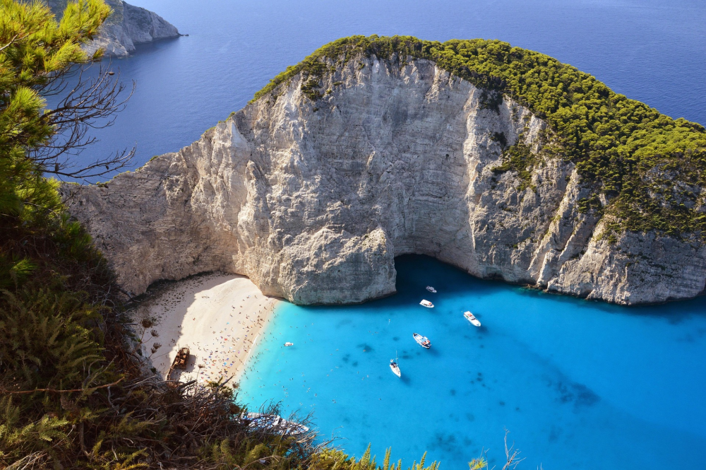 Navagio Beach – Schipwrakstrand op Zakynthos, Griekenland