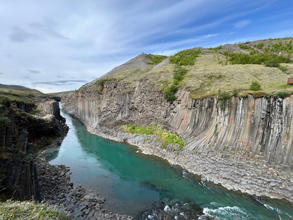 Stuðlagil Canyon – Basaltkloof, IJsland