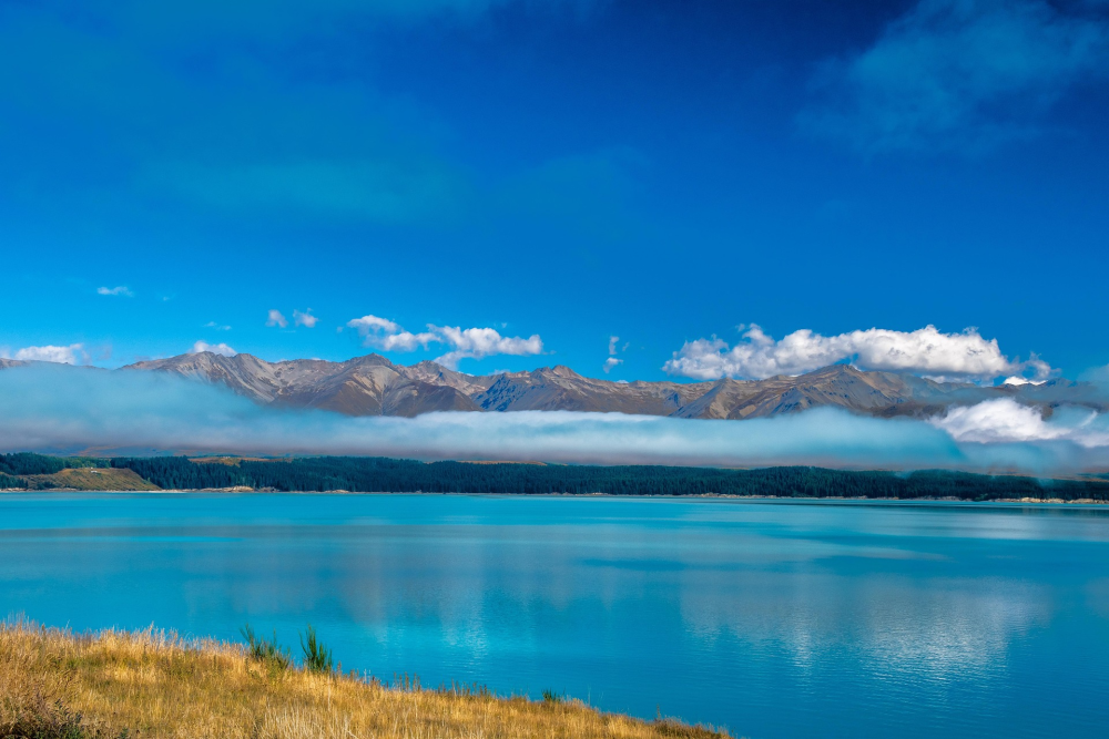 Lake Pukaki – Bergmeer met Uitzicht op Mount Cook, Nieuw-Zeeland