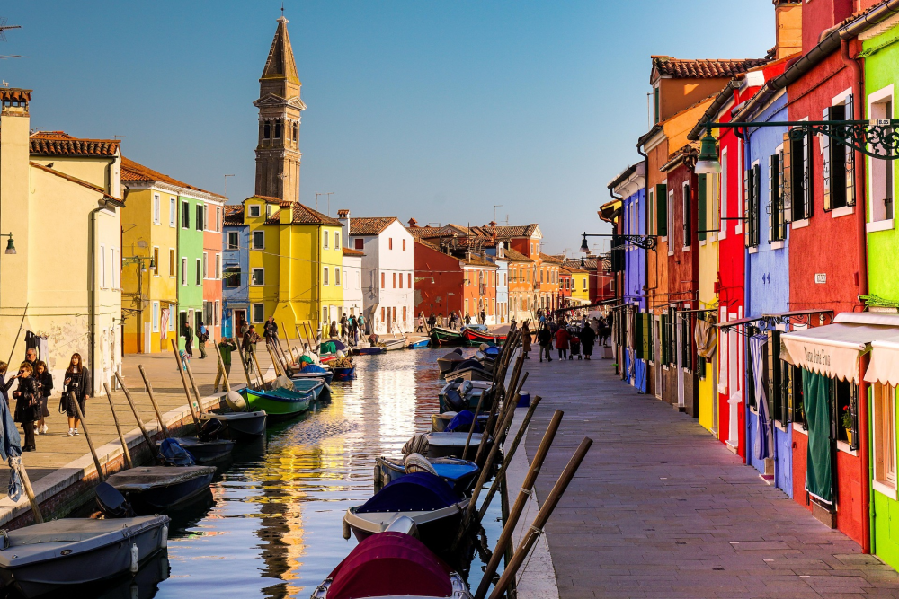 Burano – Kleurrijk Eiland bij Venetië, Italië