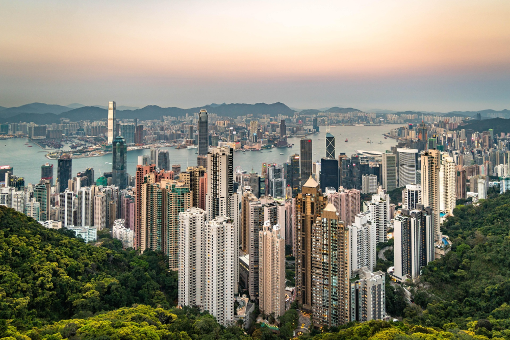 Victoria Peak – Uitzicht over Hong Kong Skyline, Hong Kong