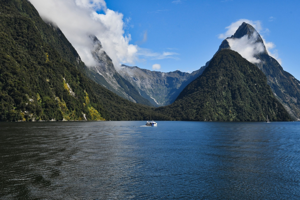 Milford Sound – Fiordland, Nieuw-Zeeland
