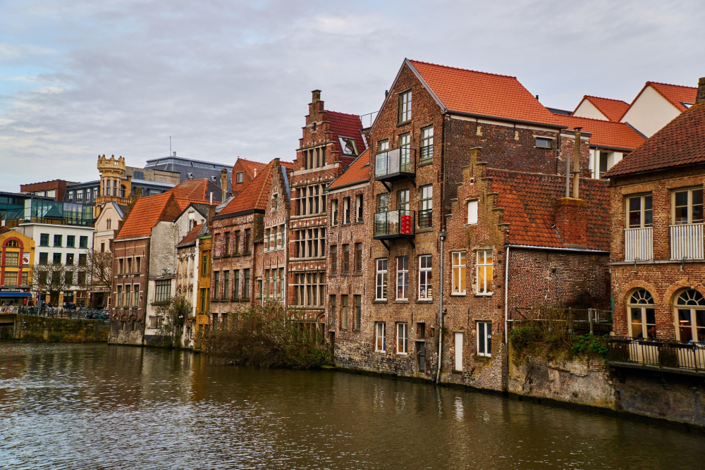 Gent – Grachten & Middeleeuwse Stad in België