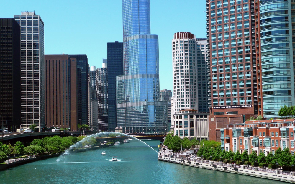 Chicago Riverwalk – Stadswandeling & Skyline, Verenigde Staten