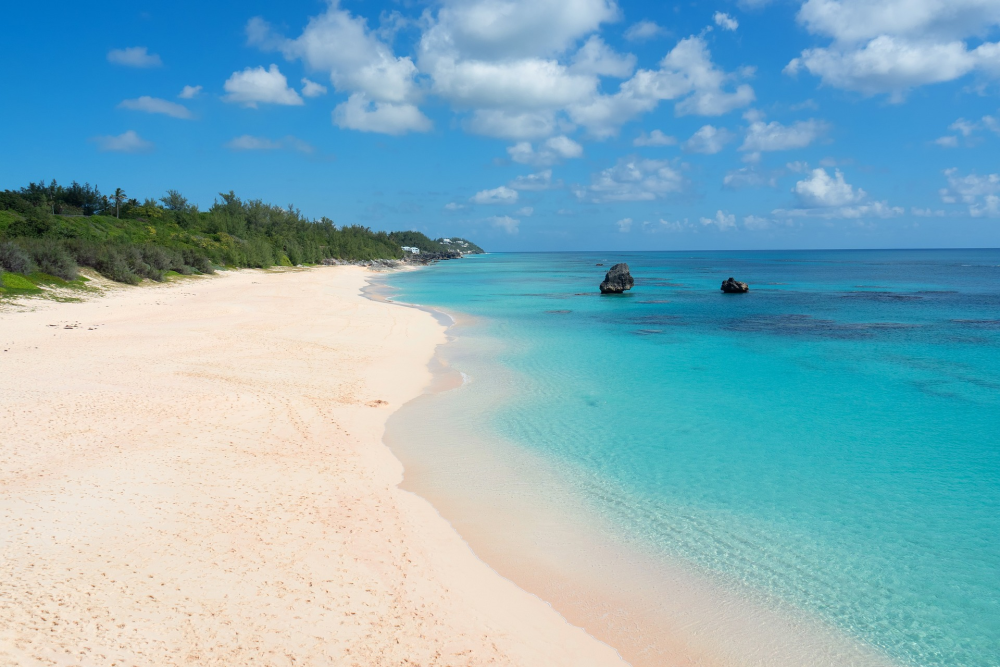 Horseshoe Bay Beach – Roze Strand van Bermuda